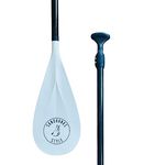 Sandbanks Style Three Piece Adjustable Lightweight 880g Fibreglass SUP Paddleboard Paddle Ideal Upgrade Or Replacement For An Aluminium Paddle