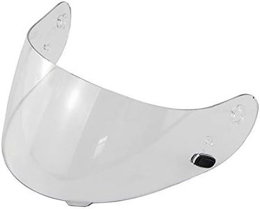 Gigicloud Motorcycle Helmet Lens, Motorcycle Wind Shield Helmet Visor Lens Anti-Fog Motorcycle Wind Shield Lens Anti-Scratch Motorcycle Helmet Visor for HJC CL-16 CL-17 CL-ST CL-SP CS-R1 CS-R2