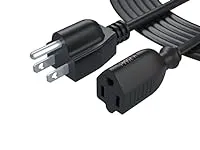 12Ft Power Extension Cord Cable Ext