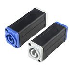 2Pack Powercon to Powercon Male and Female Powercon Connectors Extension Adapter, Male and Female Powercon Jack Powercon in Connector Ac Power Connectors Powercon Plug