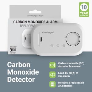 FireAngel Carbon Monoxide Alarm – Battery Operated CO Detector