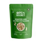 Open Secret Premium Pistachios | 900g | Pista, Healthy Snacks, Roasted and Salted Pistachios, Dry Fruits, Diwali Gifts, High in Protein, Gluten Free, Low Calorie Nuts, Shelled Nuts (Pack of 1)