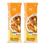 MOI SOI EGG Hakka Noodles (Egg Noodles Pack of 2)