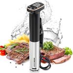 OOIIOR Sous Vide Machine Precision Cooker, 1100W Sous Vide Cooker Immersion Circulators Joule Sous Vide Souvi Cooker, IPX7 Waterproof, Ultra-quiet Working, Accurate Temperature Time Control