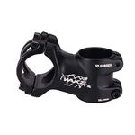 FOMTOR Wake MTB Stem 31.8 17 Degree 60 mm Bike Stem Mountain Bike Stem Short Handlebar Stem for Most Bicycle, Road Bike, MTB, BMX, Cycling (Light-weight, Black)