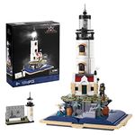 YOIFOY Ideas Lighthouse Building Sets with Glowing Rotating Lighting for Kids and Adults to Build and Collect, STEM Gifts for Boys and Girls Ages 8+(1016 Pieces),New in 2023