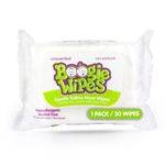 Boogie Wipes Gentle Wet Wipes for Baby & Nose, Made with Vitamin E, Aloe, Chamomile and Natural Saline, Unscented, 30 Count