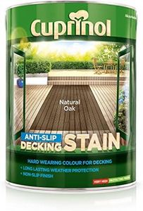 Cuprinol Ultra Tough Decking Stain 5L Natural Oak (319265)