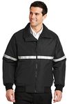 Port Authority Men's Challenger Jacket XL True Black/ True Black/ Reflective (US)