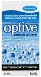 3 PACK OF Optive Eye Drops 5Mg-9Mg/Ml 15Ml