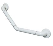 Dolphy Abs Wall Mounted Angled Support Grab bar