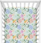 Posh Peanut Fitted Crib Sheet, Soft