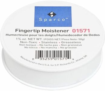 Sparco 01571 Fingertip Moistener, Nonskid Back, 1-3/4 oz.