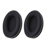 Be In Your Mind 1 Pair Ear Pads Compatible with JVC HA-S600 Headsets Protein Leather Foam Replacement Comfort Replacement Ear Cushions Black