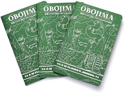 Obojima Player’s Journals - Fantasy-Themed Character Notebooks for Tabletop Roleplaying, Adventure Tracking & Worldbuilding, Official Stationery for RPG Fans