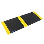 LIEKUMM 25 x 80 cm Threshold Ramp, Portable Wheelchair Ramp, Lightweight Aluminum Ramp with Anti-Slip Surface, Wheelchair Ramp for Doorway, Stairs, Steps, 300KG Capacity