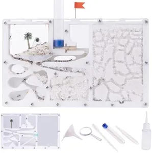 Ant Farm Castle,Habitat Science Learning Kit, Farms for Live Ants,Study of Ecosystem, Behavior of Ant Colony, Explore The World at Home School (Live Ant NOT Included)