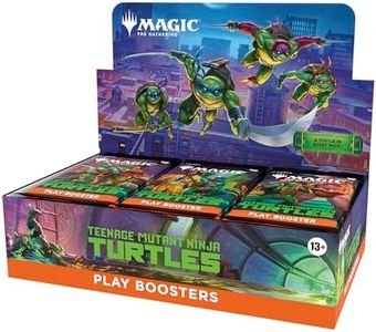 Magic: The Gathering | Teenage Mutant Ninja Turtles - Play Booster Box | 30 Packs | Collectible Trading Card Game