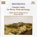 Beethoven: Chamber Works for Horns, Wind and Strings. (Septet in E flat. etc).