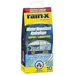 Rain-X 36230 Water Repelling Wipes, 10ct