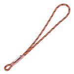 Rock-N-Rescue 8mm Sewn Prusik Loops - Made in USA, Arborist, Firefighting, Rigging, and Rescue Gear, Orange, 18 inches