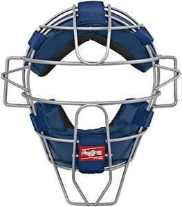 Rawlings Adult Hollow Wire Lightweight Umpire Mask (Navy)