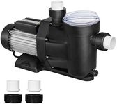 Advwin Pool Pump, 1850W Powerful Self Priming, Drainage 560L Per Minute.2.5HP Above Ground Pool Pump with Large Filter.