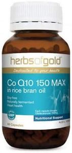 Herbs of Gold Co Q10 150mg 120 Capsules, 120 count