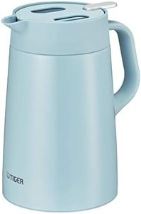 Tiger PWO-A120AC Hot and Cold Insulated Tabletop Pot, Large Capacity, 3.2 gal (1.2 L), Aqua Blue
