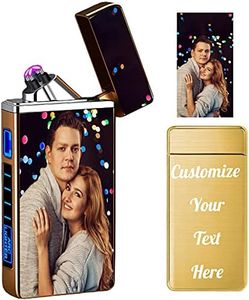 Accendino Personalizzato con Foto Accendini Elettrici Personalizzati Nome Ricaricabili per Gli Uomini Regalo per La Festa Del Papà