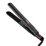 BaBylissPRO Ceramix Xtreme Hair Straightener, Universal Voltage Flat Iron with Floating Plates, Black