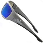 Fishoholic Pro Series Polarized Fishing Sunglasses with Rubber - UV400 Sun Protection Fishing Gift