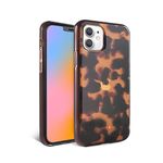 FELONY CASE - iPhone 11 Case - Classic Tortoise - 360º Shock-Absorbing Protective Stylish Classic Tortoise Shell Case - Scratch Proof