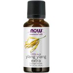 NOW Essential Oils, Ylang Ylang Extra Oil, Comforting Aromatherapy Scent, Steam Distilled, 100% Pure, Vegan, 1-Ounce