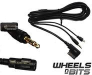 Wheels N Bits MMI to Mini Hdmi for HTC Samsung Blackberry Huawei LG Sony Compatible with VW Golf Passat 2009>