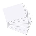 BCreativetolearn A4 White Card 50 Sheets 180gsm Pack Smooth Thin White Card for Drawing, Display Mounting, Card Making, Painting & Printing, Cardstock Photocopier Copying