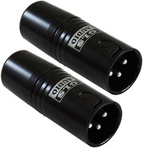 GLS Audio 3 Pin DMX Terminator Plugs - 2 Pack