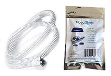 Dreamstation_System One Heated Tubing (HT15) and pack of 3 Novosleep Reusable Foam Filters for DreamStation