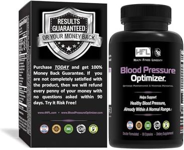 Blood Pressure Optimizer by Dr Sam Robbins | Supports Healthy Blood Pressure, Blood Vessel, Arterial Health, Relaxation, Dialation of Vascular Walls | Hawthorne Berry, Grape, Celery, Pomegranate, AAKG