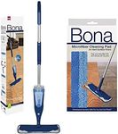 Bona Hardwood Floor Spray Mop, includes 28.75 oz. Cartridge with Free Bona Microfiber Applicator Pad by Bona