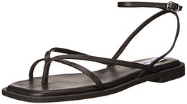 Steve Madden Women's Agree Sandal, Black, 9