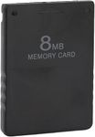 Gamer Gear 8MB High Speed Memory Card for Sony Playstation 2 PS2 Black