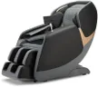 ROTAI Massagesessel, Vollkörper Zero Gravity SL-Spur Shiatsu-Massagesessel mit Heizung, Bluetooth, Fußroller, Wadenknetmassage(Schwarz)