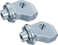 Kuryakyn 8836 Splined Male Mount Peg Adapters for Driver Footpegs and Floorboards: Indian, Victory Motorcycles, Chrome, 1 Pair