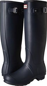 Hunter Women's Original Tall Boots, Navy, 6 AU, (37 EU)