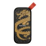 SanDisk 1TB Portable SSD, Dragon Edition - Up to 800MB/s, USB-C, USB 3.2 Gen 2, Updated Firmware - External Solid State Drive - SDSSDE30-2T00-G26