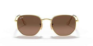 Ray-Ban Unisex Gradient Grey Lens Irregular Sunglasses - 0RB3548N91244351