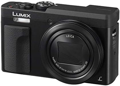Panasonic DC-TZ91EG-K LUMIX High-End Travel Zoom Camera (Leica Lens, 30x Optical Zoom, 24 mm Wide Angle, Viewfinder, 4K) Black