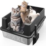 XXXL Stainless Steel Litter Box,Ext