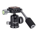 Koolehaoda Ball Head with Handle All Metal Panoramic Tripod Ball Head Camera Mount Ball Head for Monopod, DSLR, Camcorder, Telescope，Max Load 17.7lbs/8kg